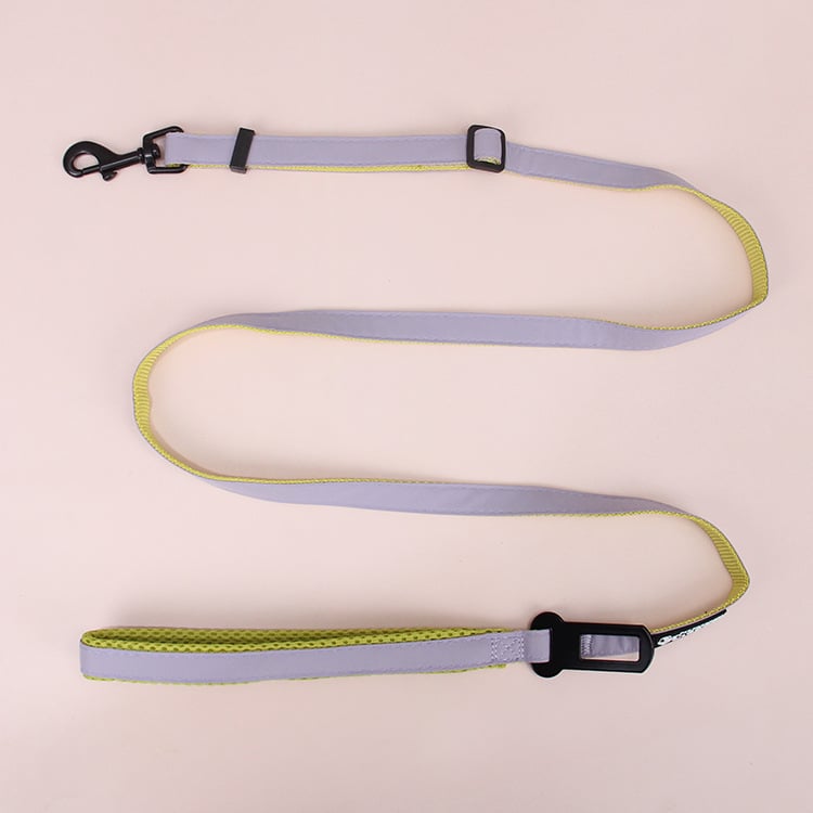 Шлейка за кучета в I-образна форма с рефлексни акценти | Полиестер, прибираща се, марка Bobo bobo, Категория: шлейки за кучета и въжета