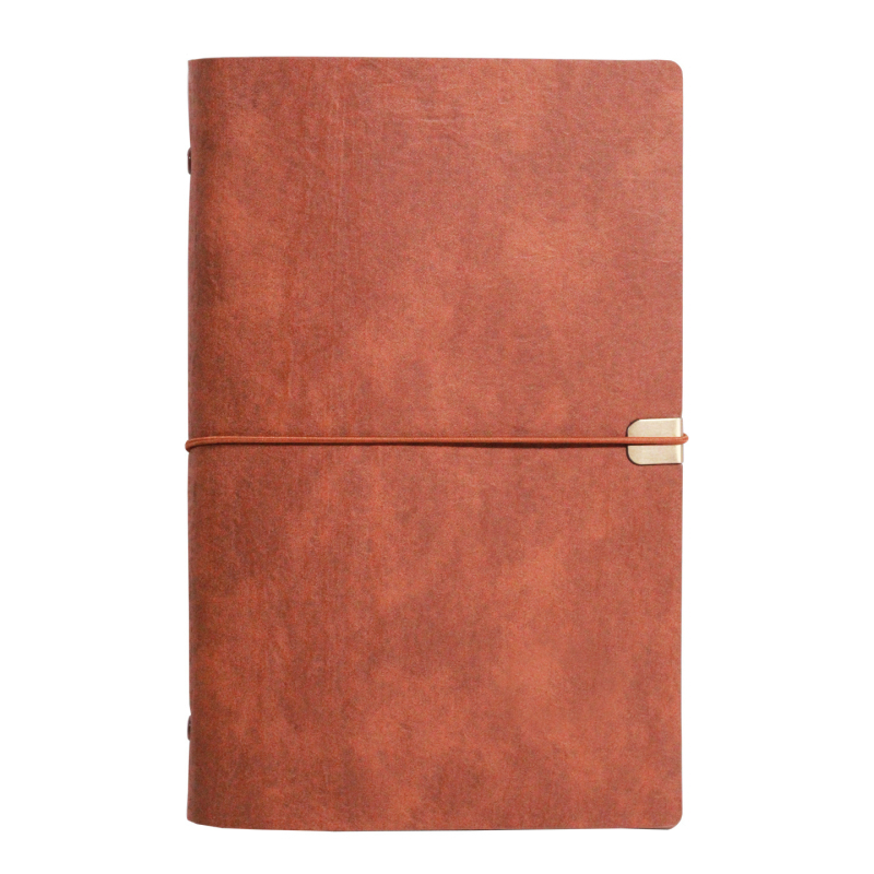 A5 színházi jegy és utazási tároló – hatszögű lyukas binder, PU bőr, testreszabás és logónyomtatás, engedélyezett magánmárka