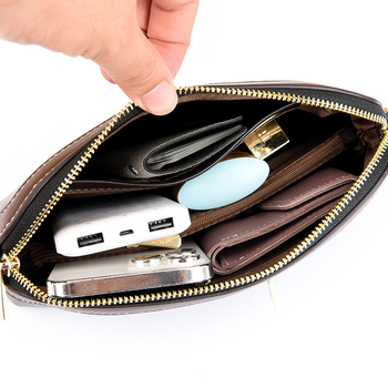 Ženska crossbody torba u gradskom minimalističkom stilu, PU materijal, Crescent oblik, podstava od najlona, proljeće 2025