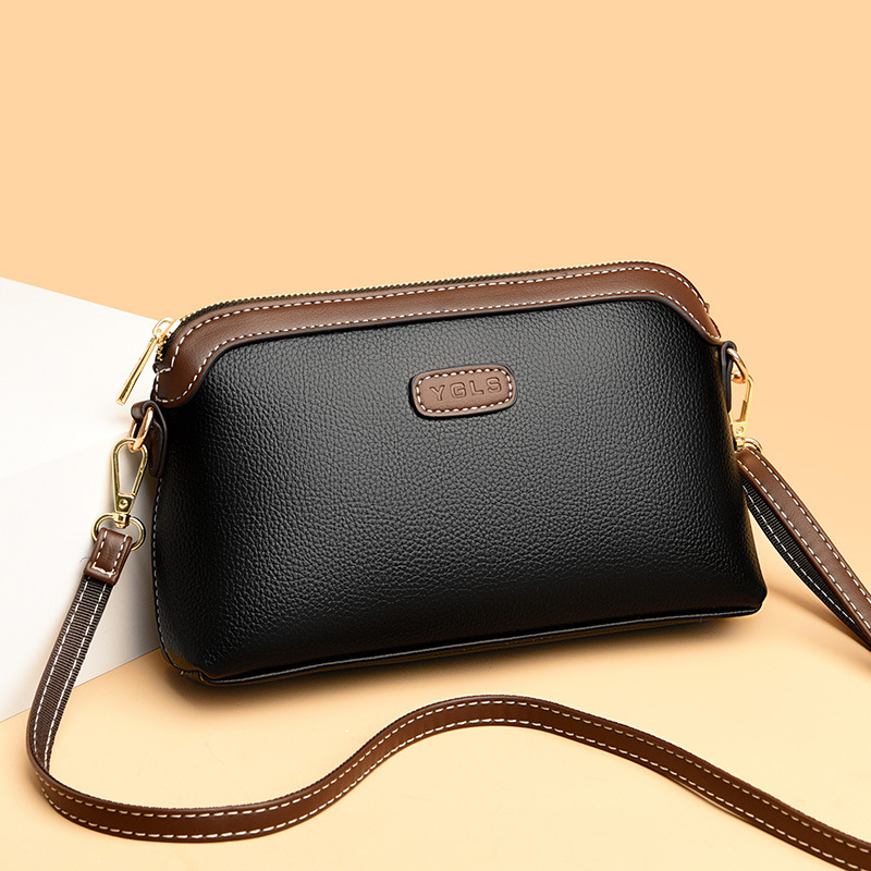 Ženska crossbody torba u gradskom minimalističkom stilu, PU materijal, Crescent oblik, podstava od najlona, proljeće 2025