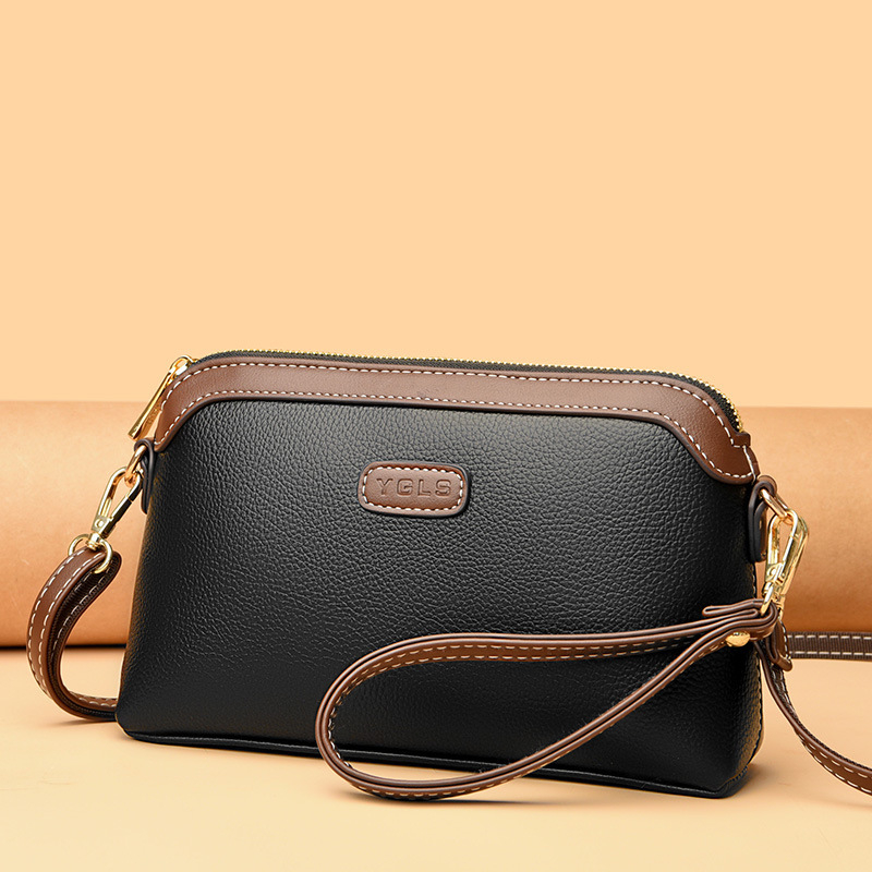 Ženska crossbody torba u gradskom minimalističkom stilu, PU materijal, Crescent oblik, podstava od najlona, proljeće 2025