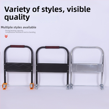 Bevásárlókocsi fogantyú, összecsukható és mozgatható, galvanizált acélcső, Xingyue márka