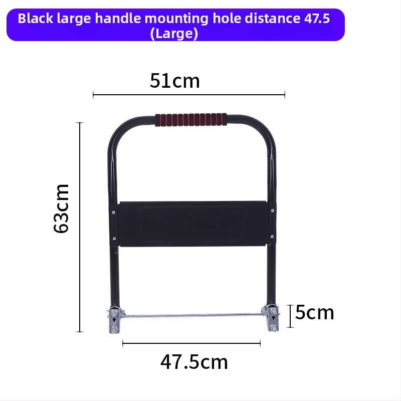 Bevásárlókocsi fogantyú, összecsukható és mozgatható, galvanizált acélcső, Xingyue márka