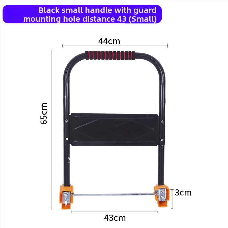 Bevásárlókocsi fogantyú, összecsukható és mozgatható, galvanizált acélcső, Xingyue márka