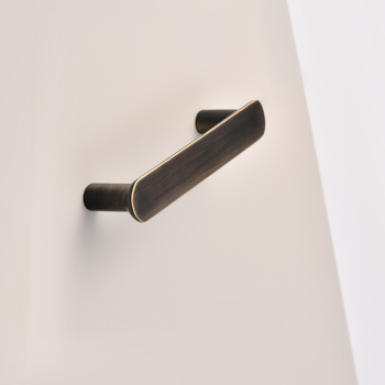 Bar ručka za ormare, bakrena, brušena površina, moderni minimalistički stil, model 8915, Hunter Rui, za vrata ormara i ladice