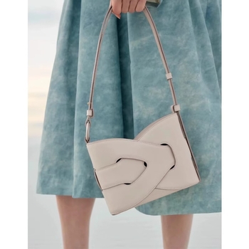 PU cilindrična crossbody torba sa zipom – bucket stil, podstava od sintetičke kože