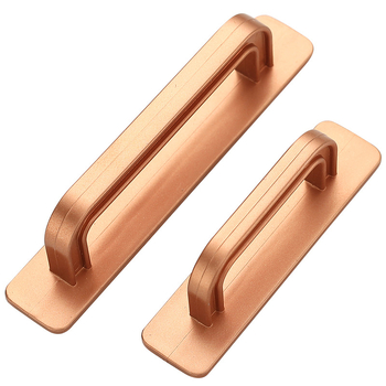 Klizne ručke za vrata, montaža bez bušenja, model D116, plastika, praškasti premaz, za tuš kabine