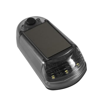 Solarno stropno svjetlo za automobile, kamione i pickupe, 3-LED modifikirano svjetlo, bez žica, treperi, 5W/5V, 001