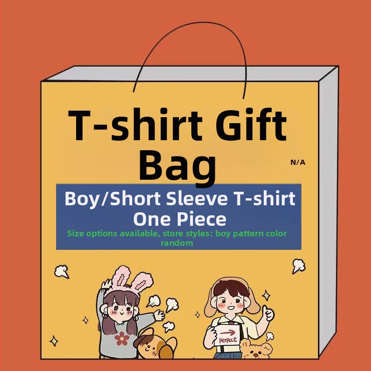 Tricou pentru copii, mâneci scurte, 100% bumbac, imprimeu desen animat, guler rotund, vară 2025