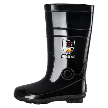 Дъждовни работни ботуши за защита: PVC горна част, висок вал, пластмасова подметка; противохлъзгащи, топли и износоустойчиви