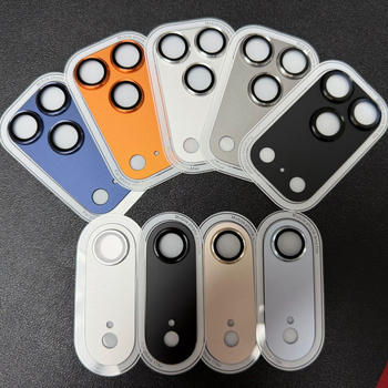 Folija za zaštitu objektiva kamere za iPhone 17 Pro Max – pjeskano završna leća, kaljeno staklo, folija za objektiv, HD, anti otisci prstiju