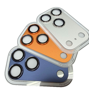 Folija za zaštitu objektiva kamere za iPhone 17 Pro Max – pjeskano završna leća, kaljeno staklo, folija za objektiv, HD, anti otisci prstiju