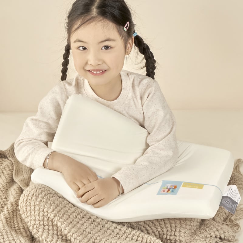 Pernă pentru copii din spumă cu memorie, 3–6 ani și mai mult, universală pentru toate anotimpurile, dreptunghiulară, suport cervical