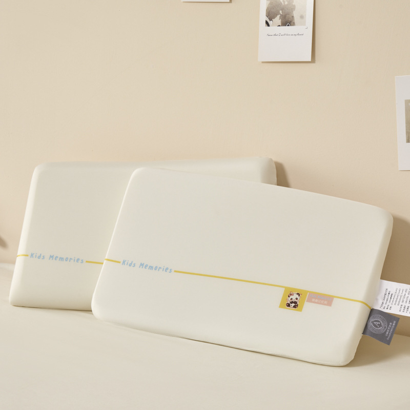 Pernă pentru copii din spumă cu memorie, 3–6 ani și mai mult, universală pentru toate anotimpurile, dreptunghiulară, suport cervical