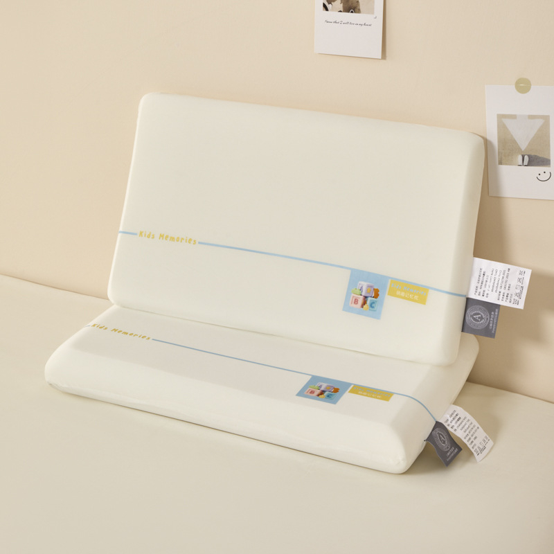 Pernă pentru copii din spumă cu memorie, 3–6 ani și mai mult, universală pentru toate anotimpurile, dreptunghiulară, suport cervical