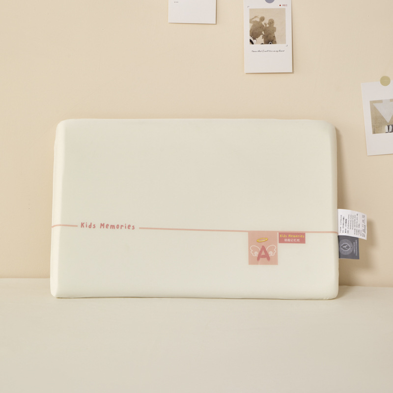 Pernă pentru copii din spumă cu memorie, 3–6 ani și mai mult, universală pentru toate anotimpurile, dreptunghiulară, suport cervical