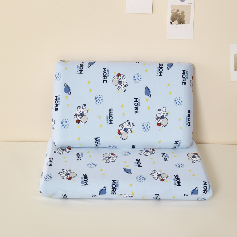 Pernă pentru copii din spumă cu memorie, 3–6 ani și mai mult, universală pentru toate anotimpurile, dreptunghiulară, suport cervical