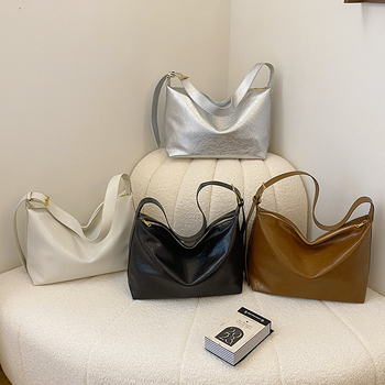 PU crossbody torba, urbani stil jednostavnost, vodoravni kvadratni oblik, zatvarač, podstava od poliester-pamuk