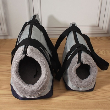 Geantă pentru animale de companie cu curea, pentru câini și pisici, căptușeală pufoasă de iarnă din material textil