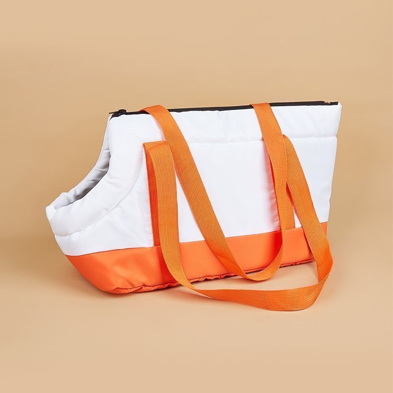 Geantă pentru animale de companie cu curea, pentru câini și pisici, căptușeală pufoasă de iarnă din material textil