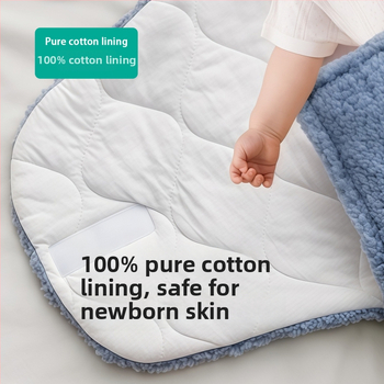 Βρεφική κουβέρτα αγκαλιάς και υπνόσακος από 100% βαμβάκι — για νεογέννητα και βρέφη 1–3 ετών, όλο τον χρόνο, βάρος 300–500 g, προσαρμοστικό