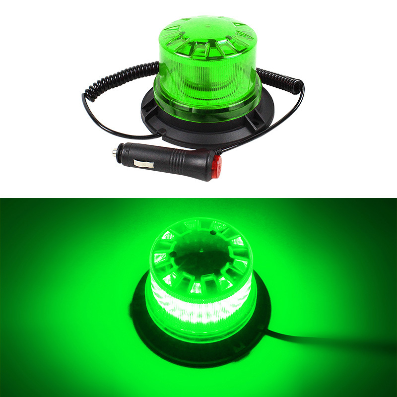 LED strobe svjetlo za krov vozila, 24W, 12–24V, magnetski nosač, model LED-02