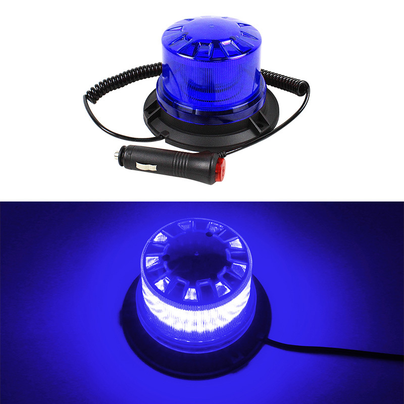 LED strobe svjetlo za krov vozila, 24W, 12–24V, magnetski nosač, model LED-02