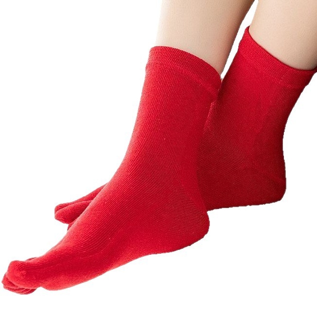 Petoprstene čarape za godinu rođenja, pamučne, antibakterijske, upijaju znoj, srednje dužine, unisex