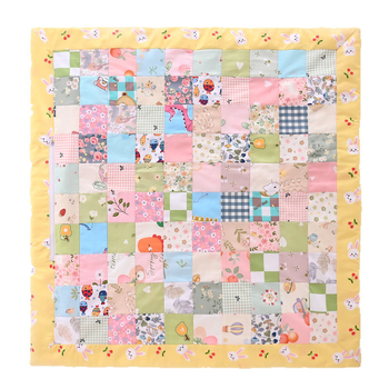 Μωρό πάπλωμα από βαμβάκι, patchwork, χειροποίητο, 100% βαμβάκι, βάρος 0.55–1.0 kg, για μωρά έως 1 έτος