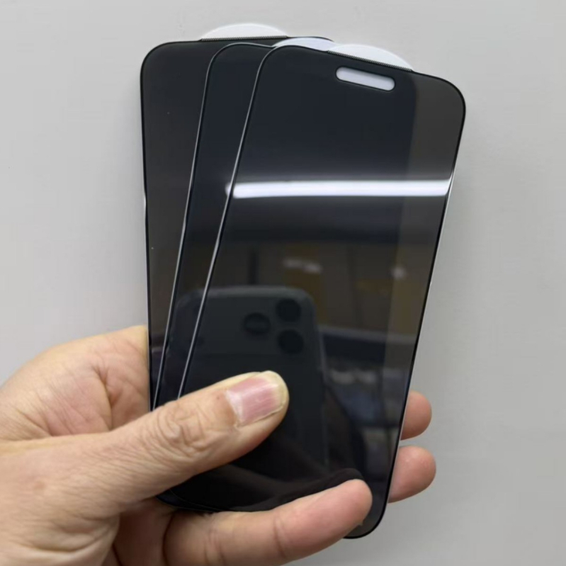 Zaštitno staklo za iPhone s zaštitom privatnosti, četiri strane 360°, kaljeno staklo
