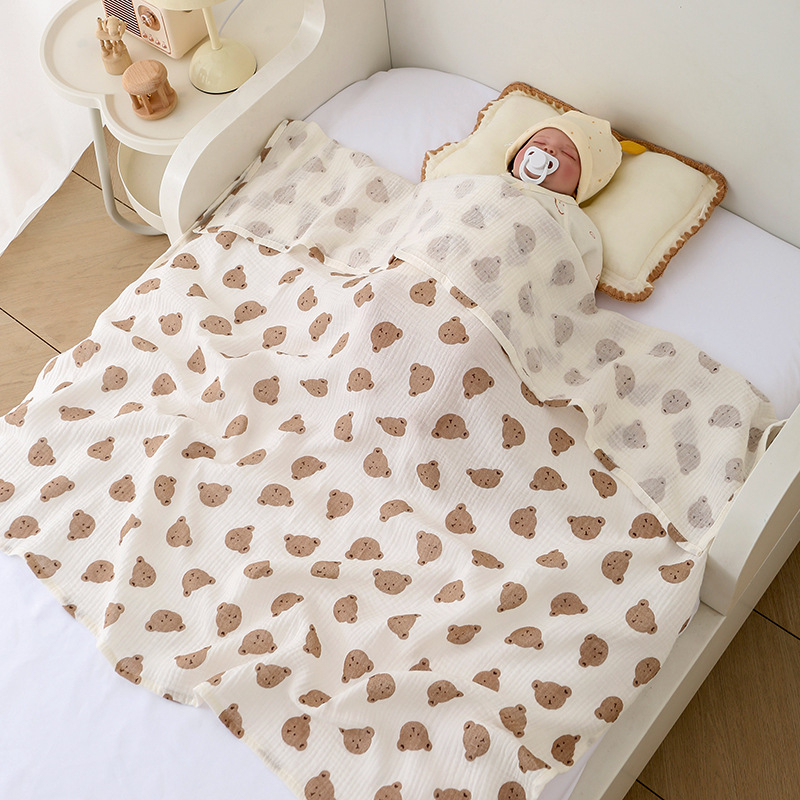 Βρεφική πετσέτα‑σαλβίδωσης από 100–200 g, 100% βαμβάκι, για νεογνά και νήπια, όλο τον χρόνο, κατηγορία κουβέρτα/πετσέτα