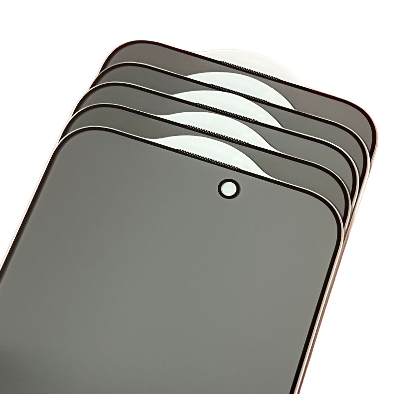 Zaštitno staklo s zaštitom privatnosti za iPhone 14 Pro Max — potpuno pokrivanje zaslona, anti-peep, otporno na padove, otporno na prašinu, mat završetak