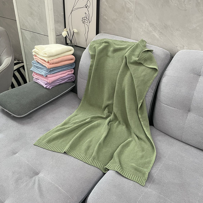 Βρεφικό κάλυμμα καροτσιού με κέντημα από 100% βαμβάκι, πλεκτό κουβέρτα για υπνάκο και καναπέ, 300–500 g, για όλες τις εποχές, για βρέφη 1–3 ετών