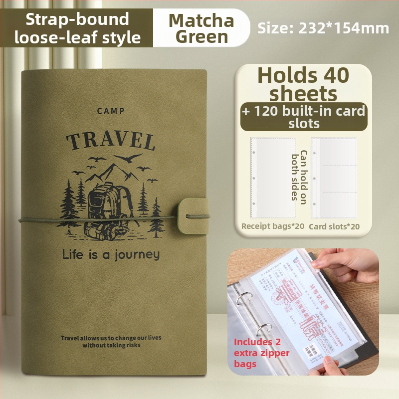 Bill Holder 1 - PU bőr, Többfunkciós befizetési bizonylat tartó, csipesz 232×154 mm, megfelelő papírméret 208×103 mm, testreszabás lehetséges