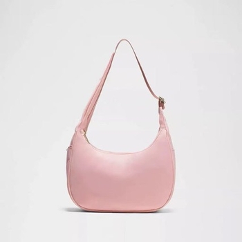 Crossbody torbica od Oxford platna, dumpling oblik, zatvaranje zipom, unutarnja struktura: džep sa zipom i džep za telefon, trodimenzionalna torba