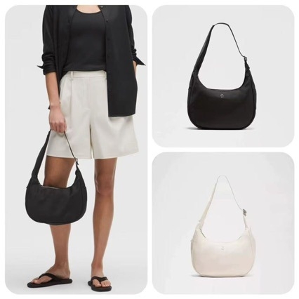Crossbody torbica od Oxford platna, dumpling oblik, zatvaranje zipom, unutarnja struktura: džep sa zipom i džep za telefon, trodimenzionalna torba
