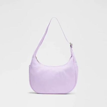 Crossbody torbica od Oxford platna, dumpling oblik, zatvaranje zipom, unutarnja struktura: džep sa zipom i džep za telefon, trodimenzionalna torba