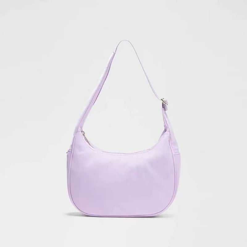 Crossbody torbica od Oxford platna, dumpling oblik, zatvaranje zipom, unutarnja struktura: džep sa zipom i džep za telefon, trodimenzionalna torba