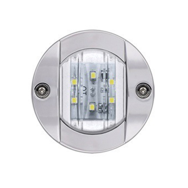 6-LED kružno bočno svjetlo za kamion, 12-24V, 5W, 0.2A, za kamione, prikolice i brodove