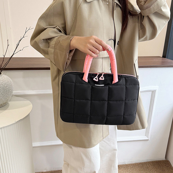 Geantă pentru laptop — material nailon, căptușeală poliester, respirabilă, stil Business Elite, unisex