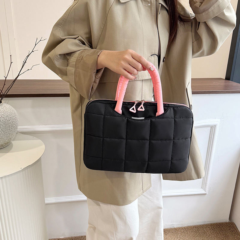 Geantă pentru laptop — material nailon, căptușeală poliester, respirabilă, stil Business Elite, unisex