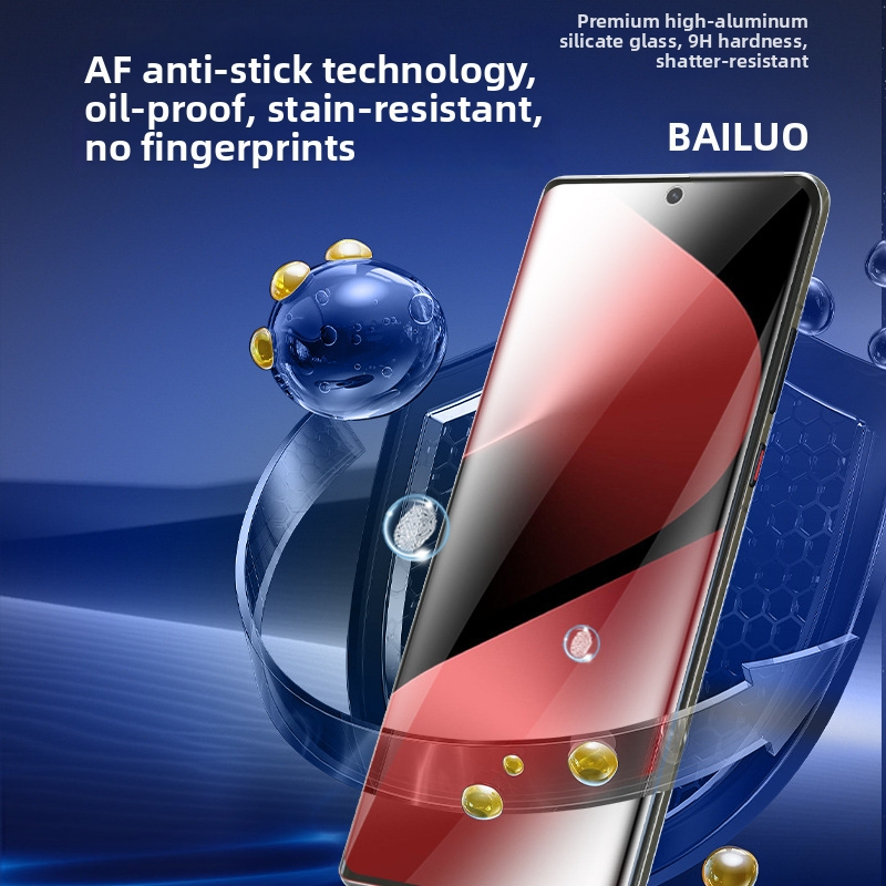 Staklena zaštita prednjeg zaslona za Huawei Pura80Pro i Pura80Pro+ — potpuno prekrivanje zaslona, anti-plavo svjetlo, otporna na lomljenje