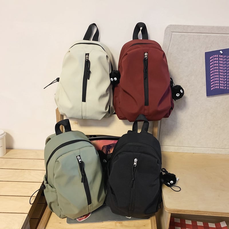 Unisex nylon ruksak, 20–35 L, za 14-inčni laptop, ultra lagan, zakrivljena naramenica