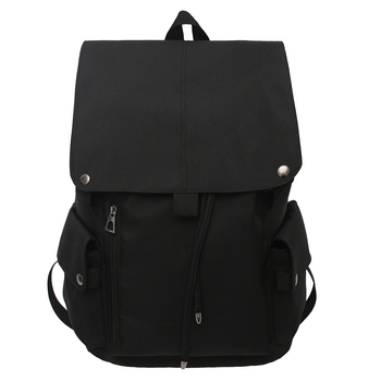 Unisex ranac za laptop od najlona s preklopnim poklopom, gradski minimalistički stil, vodootporan, kompatibilan s 15-inčnim laptopom