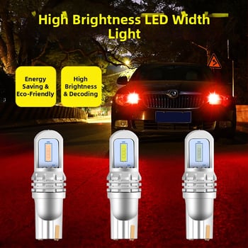 LED auto svetlo T10 W5W 1860 SMD – 12V, 3W, 5000–6000 lm, 6000K; vhodné pre poznávaciu značku, denné svietenie a svetlo na pozíciu