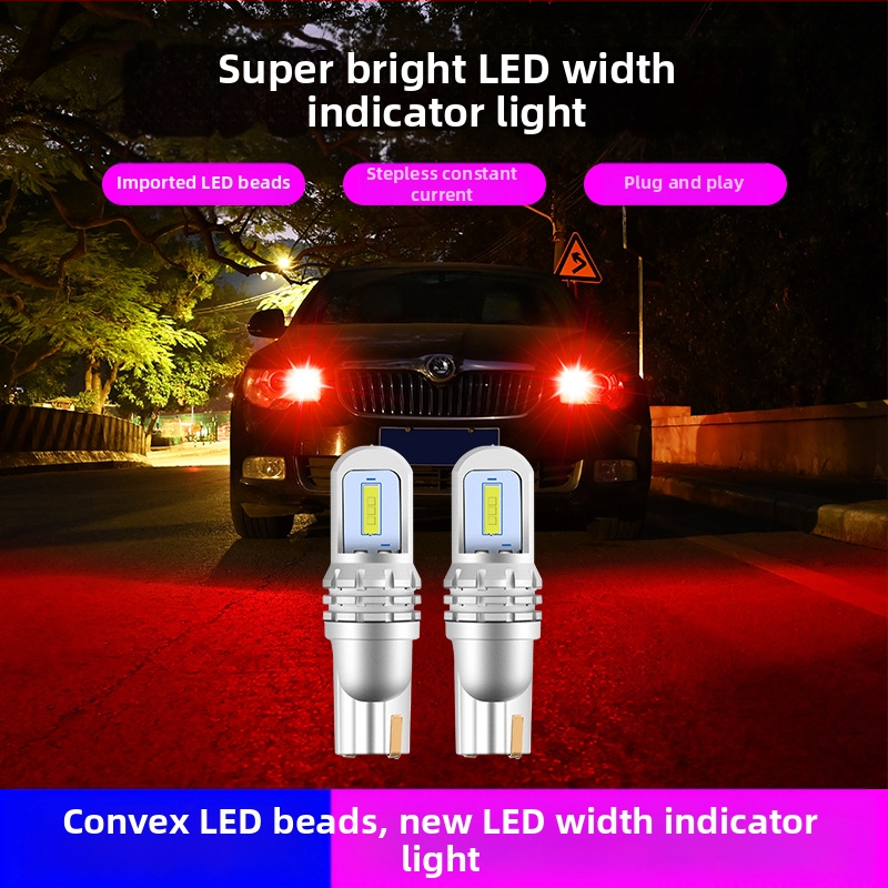 LED auto svetlo T10 W5W 1860 SMD – 12V, 3W, 5000–6000 lm, 6000K; vhodné pre poznávaciu značku, denné svietenie a svetlo na pozíciu