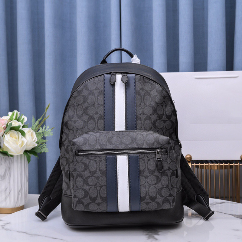 Unisex Kožni Ruksak Velike Kapacitete za Poslovna Putovanja, Laptop 14 inča, 36–55 L, Rameni s Aeromjesečnim Jastučićem