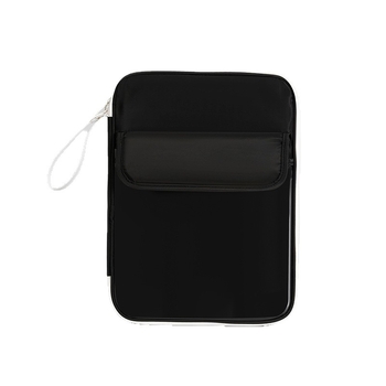 Tabletta táska vízálló, kopásálló és földrengésálló belsővel; poliészter külső anyag és poliészter bélés