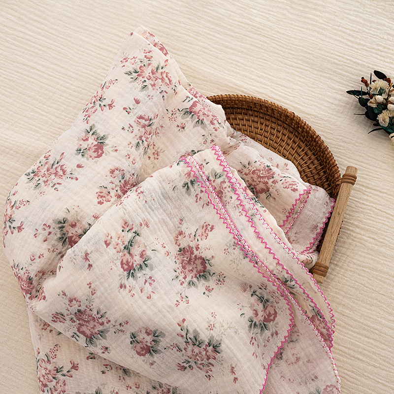 MOMUZ dječja dekica od 100% pamuka za sve sezone, s crtić printom, za djecu 1–3 godine