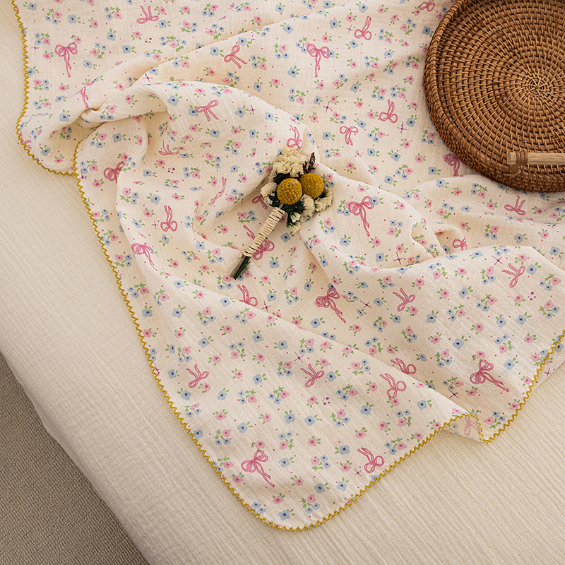 MOMUZ dječja dekica od 100% pamuka za sve sezone, s crtić printom, za djecu 1–3 godine